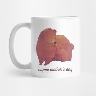 Happy Mother's Day - Mama Bear and Cub Mug